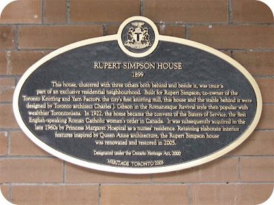 Rupert Simpson House 1899