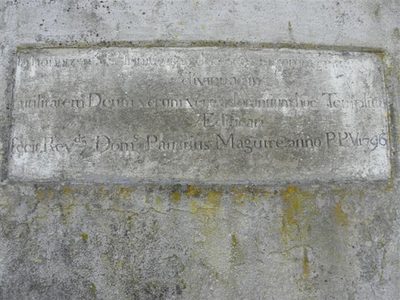 Plaque, Holy Trinity Church