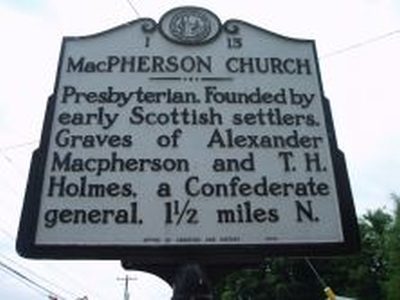 MacPHERSON CHURCH