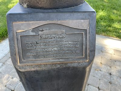 The Pleasanton Sign