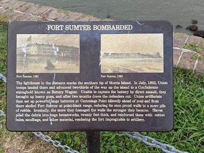 Fort Sumter Bombarded