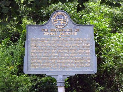 The Birthplace of George McDuffie