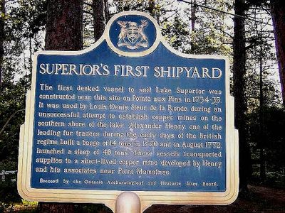 Superior's First Shipyard