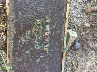In Memory of Rose Ellis