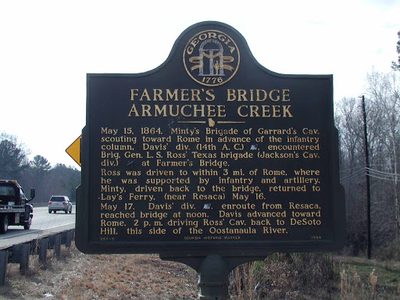 Farmer's Bridge Armuchee Creek