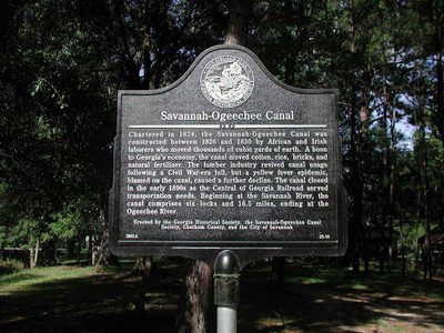 Savannah&mdash;Ogeechee Canal
