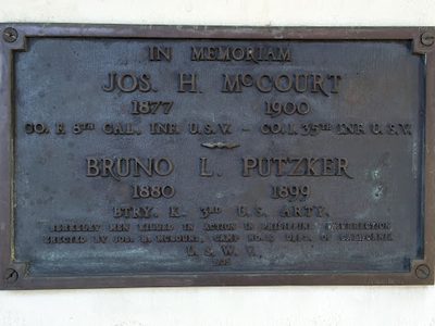 Killed in Action in Phillpine Insurrection