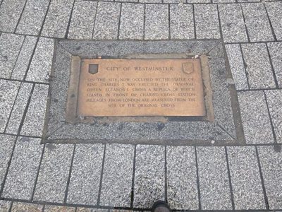 Measured from the Site of the Original Cross