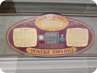 Historic Postal Station 'G' 1913-1975 / Heritage Town Hall