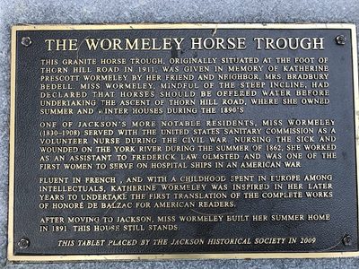 The Wormeley Horse Trough