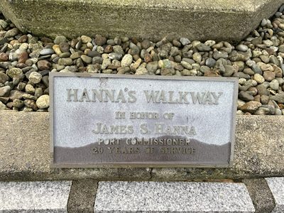 Hanna's Walkway In Honor of James S. Hanna