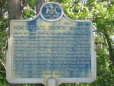 Honourable George Brown 1818-1880
