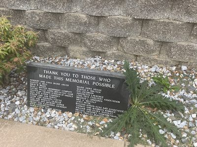 Thank You To Those Who Made This Memorial Possible