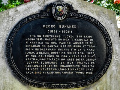 Pedro Bukaneg historical marker