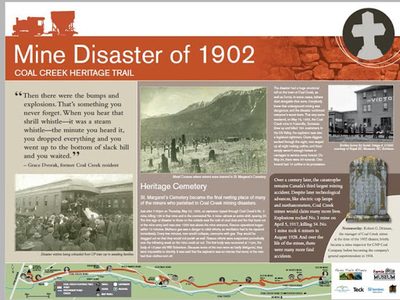 Coal Creek Heritage Trail and Cemetery