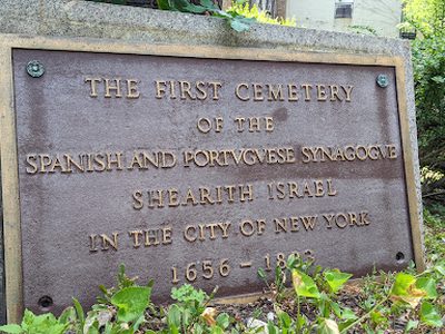 First Cemetery of the Spanish and Portuguese Synagogue Shearith Israel