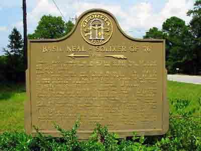 Basil Neal Soldier of '76