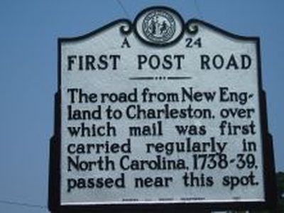 FIRST POST ROAD