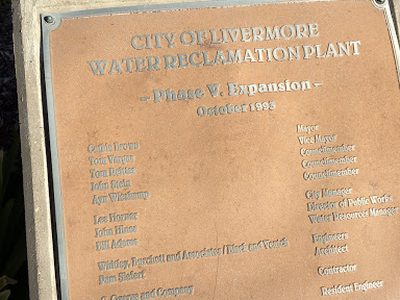 City of Livermore Water Reclamation Plant, Phase V. Expansion