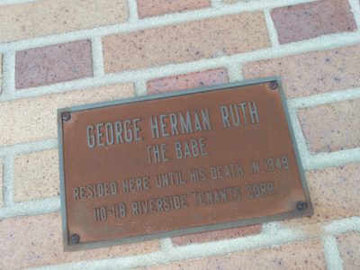 Babe Ruth lived here, and there