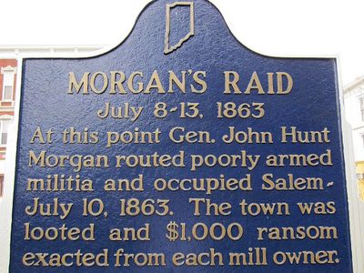 Morgan's Raid July 8-13, 1863