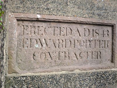 Bridge plaque, Comber