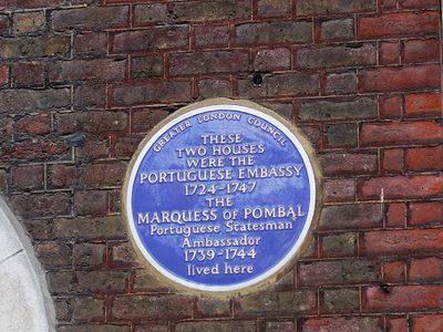 Former Portuguese Embassy Golden Square London