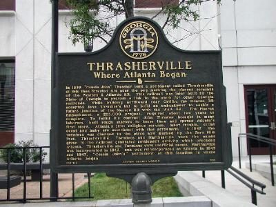 Thrasherville: Where Atlanta Began