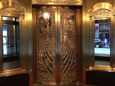 Peacock Door
