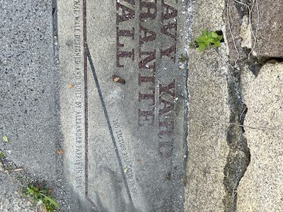 Naval Yard Granite Wall