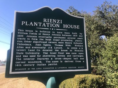 Rienzi Plantation House