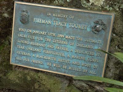 Fireman Tracy Toomey