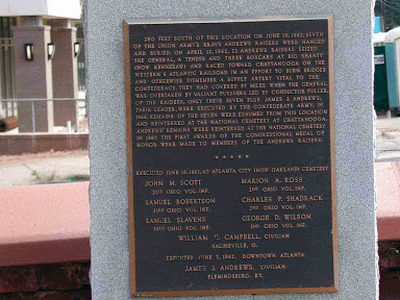 The Hanging of Andrews Raiders