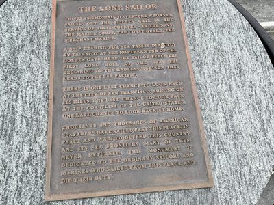 The Lone Sailor