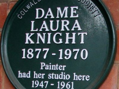 Dame Laura Knight plaque, Colwall
