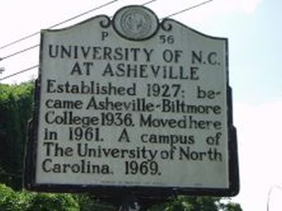 UNIVERSITY OF N.C. AT ASHEVILLE