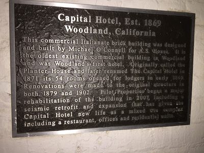 Capital Hotel, Woodland