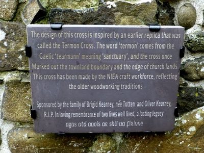 Plaque in Cranfield Church