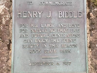 Henry J. Biddle - Beacon Rock State Park