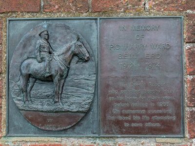 Plaque on Watch Tower, Beachy Head, Sussex