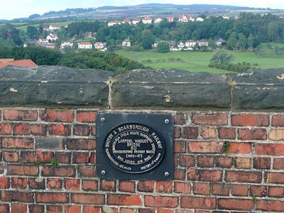 Plaque on the viaduct