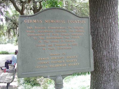 German Memorial Fountain