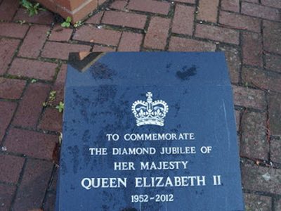 Diamond Jubilee Plaque on Beverley Road