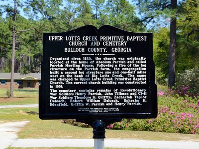 Upper Lotts Creek Primitive Baptist Church and Cemetery