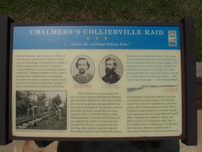 Chalmer's Collierville Raid