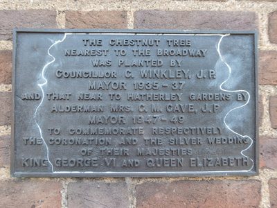Plaque, Hornsey Town Hall, London N8