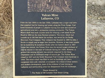 Vulcan Mine Site
