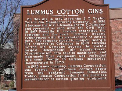 Lummus Cotton Gins