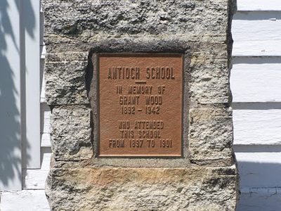 Antioch School Historical Marker