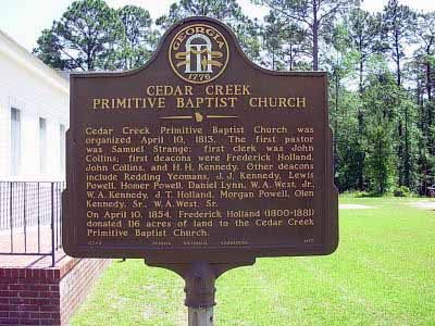 Cedar Creek Primitive Baptist Church
